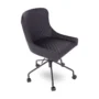 Black Faux Leather Office Chair - Ottowa