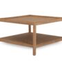 1 Shelf Wicker Rattan Coffee Table - Amelie